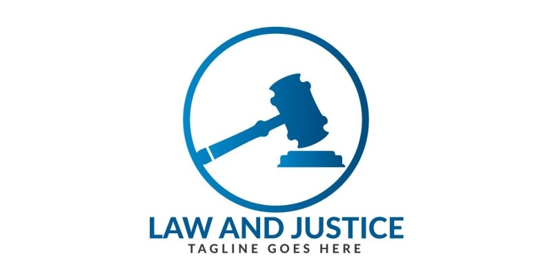 Law And Justice Logo Design