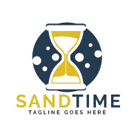 Sand Time Logo Design