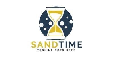 Sand Time Logo Design