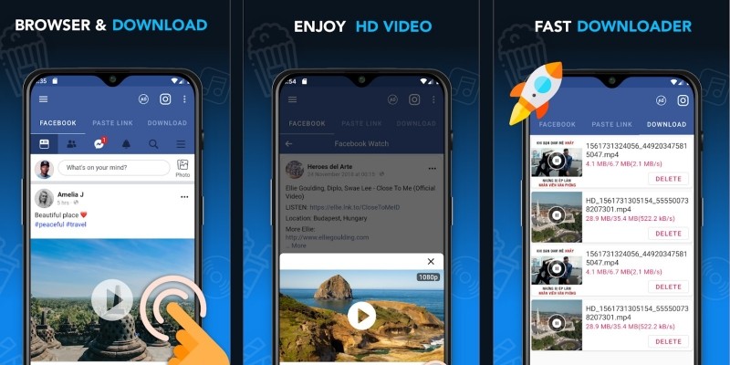 Video Downloader For Facebook Android Template