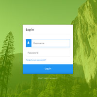 Animated Login Form CSS