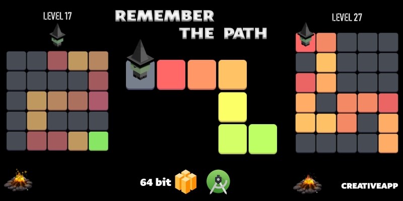 Remember The Path - Buildbox Game