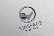 Massage Logo Design Screenshot 3