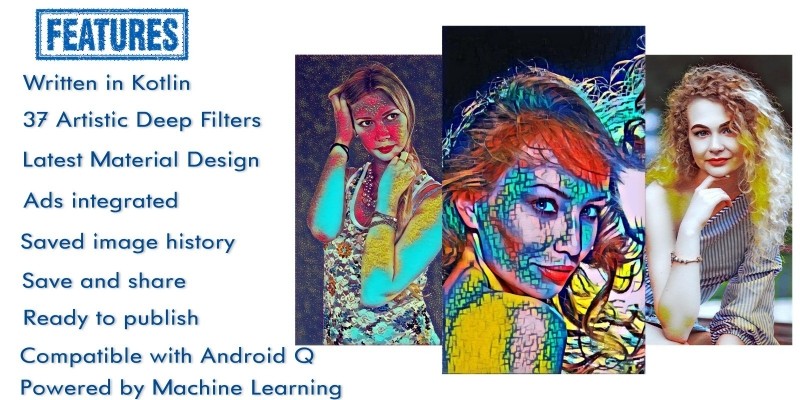 Artistic Deep Filters - Android Source Code
