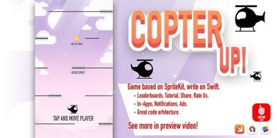 Copter Up - iOS App Template