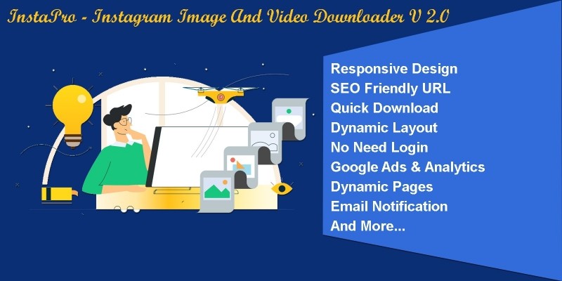InstaPro - Instagram Image And Video Downloader