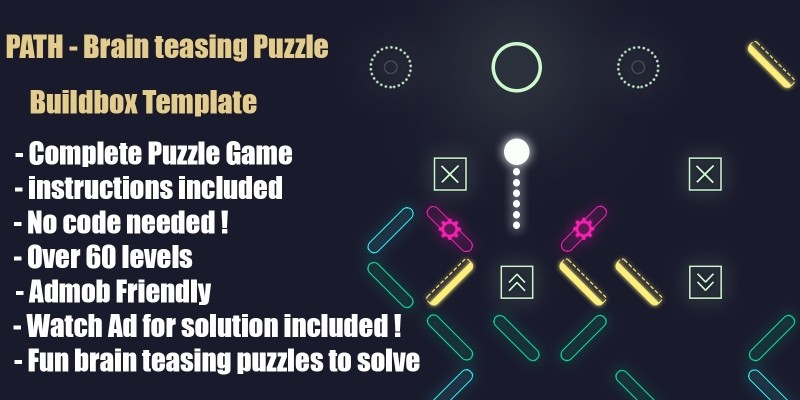 Path - Minimalist Puzzle Buildbox Template