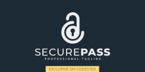 Securepass - Security Logo Template Screenshot 2