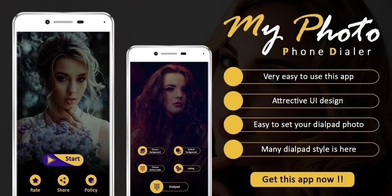My Photo Phone Dialer - Android Template
