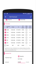 Employee Attendance - Android App Template Screenshot 6