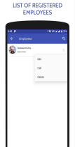 Employee Attendance - Android App Template Screenshot 7
