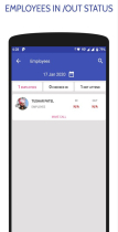 Employee Attendance - Android App Template Screenshot 8