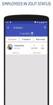 Employee Attendance - Android App Template Screenshot 16