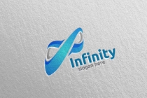 Infinity Loop Logo Design Screenshot 4