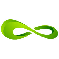Infinity Loop Logo Design 3