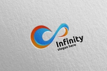 Infinity Loop Logo Design 4 Screenshot 1