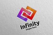 Infinity Loop Logo Design 6 Screenshot 1
