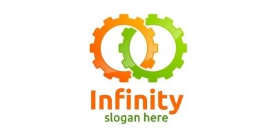Infinity Loop Logo Design 8