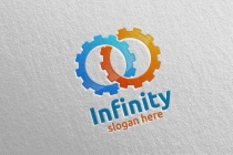 Infinity Loop Logo Design 8 Screenshot 2