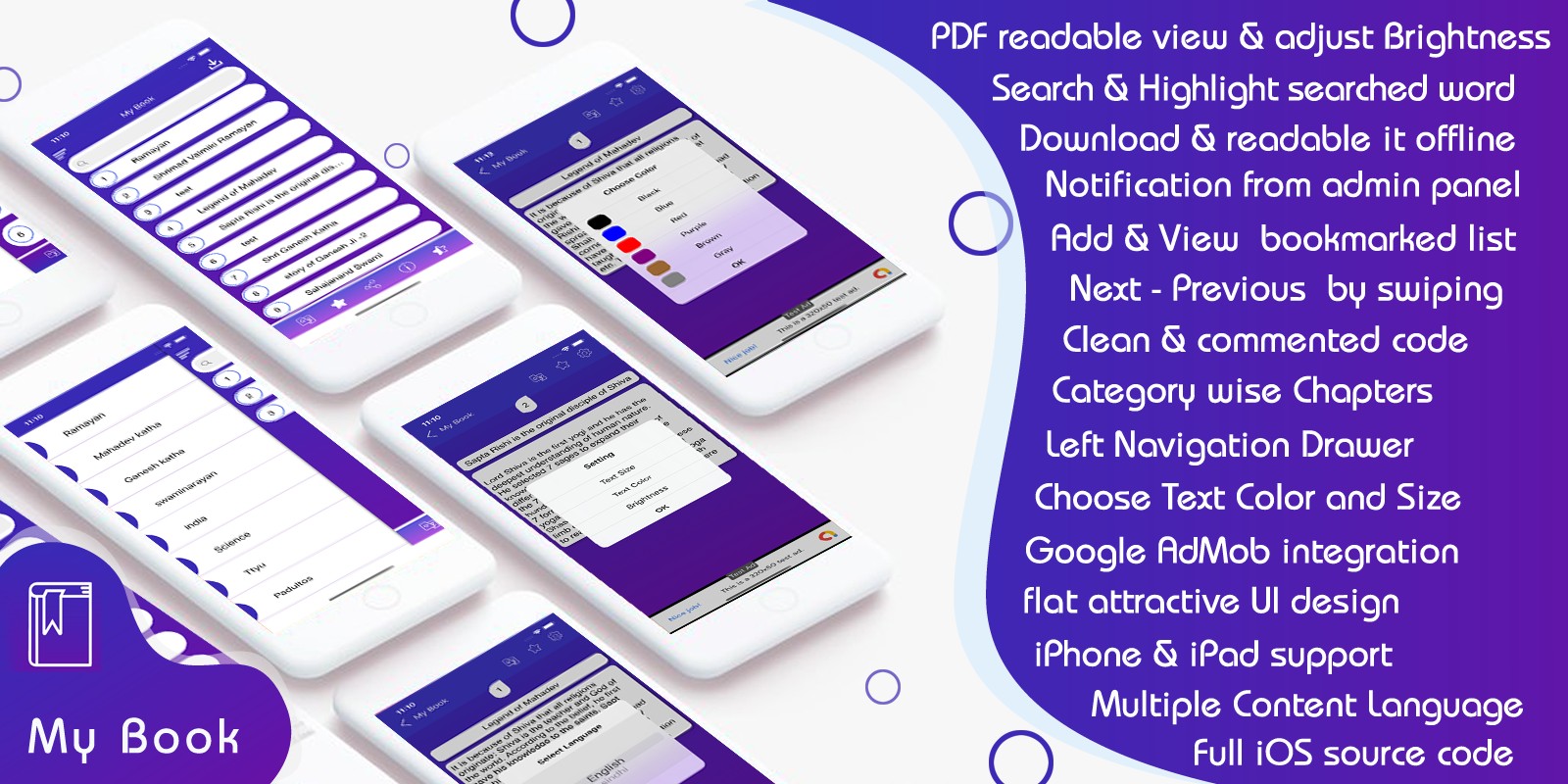 My Book Online - iOS App Template by Lpktechnosoft | Codester