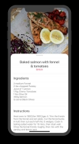 Cookbook - Multipurpose iOS App Template Screenshot 2
