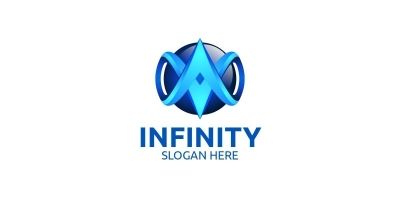 Infinity Loop Logo Design 23