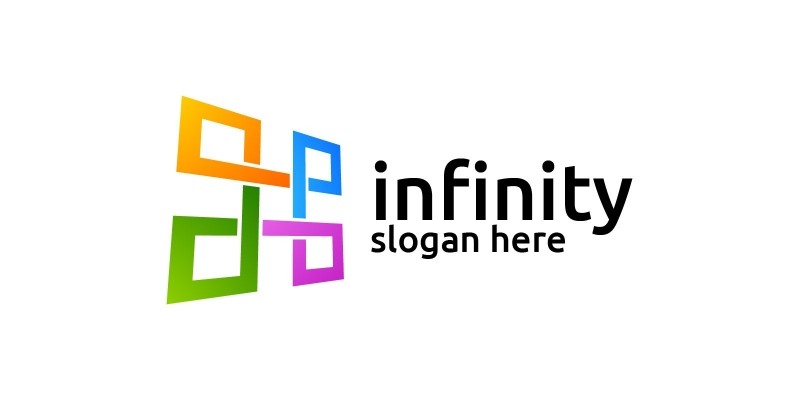 Infinity Loop Logo Design 25