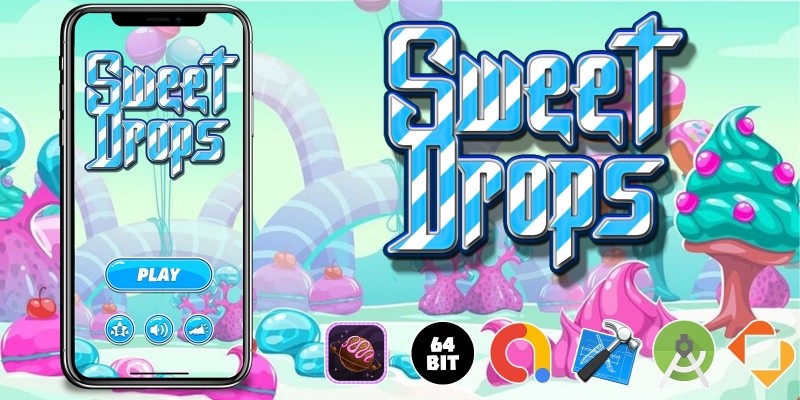 Sweet Drops - Buildbox Template