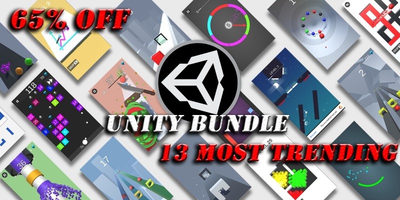 13 Most Trending Unity Games Bundle