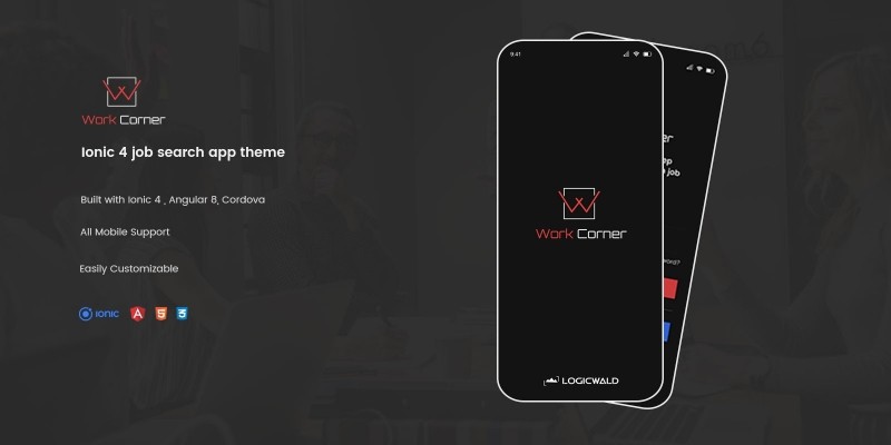 Work Corner - Job Search Ionic Theme