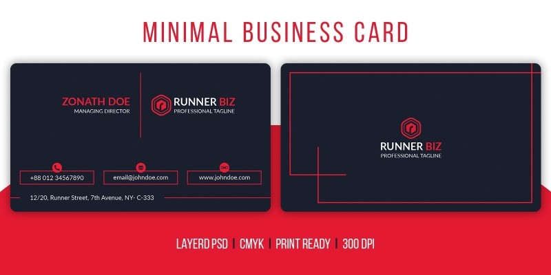 Minimal Business Card