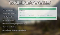 Online Tools - Shortener Uploader Downloader PHP Screenshot 1