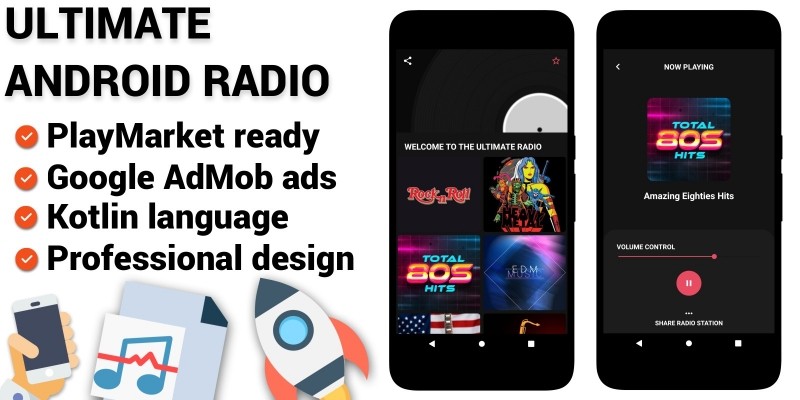 Ultimate Android Radio Android App 