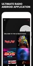 Ultimate Android Radio Android App  Screenshot 1