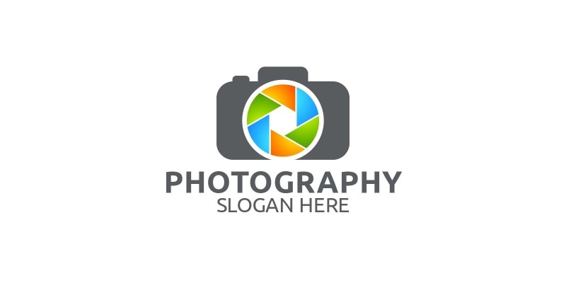 Abstract Camera Photography Logo