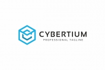 Cybertium C Letter Hexagon Logo Screenshot 3
