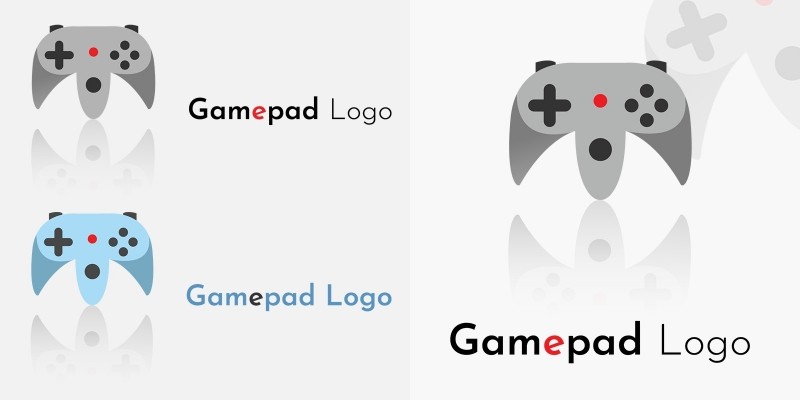 Gamepad Logo - 2 Versions