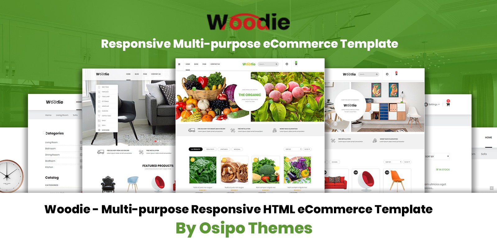 Woodie - Multipurpose eCommerce Template