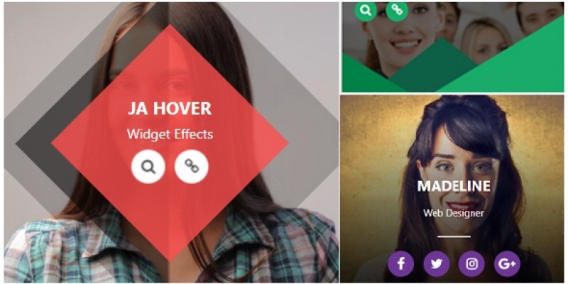 Ja Hover Widget Effect CSS