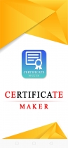 Certificate Maker - Android App Template Screenshot 1