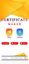 Certificate Maker - Android App Template Screenshot 2