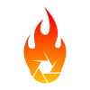 Fire Camera Photography Logo 60