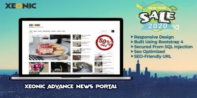 Xeonic - Advance News Portal PHP Script