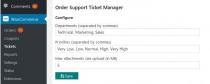 Order Support Ticket Management For WooCommerce Screenshot 2