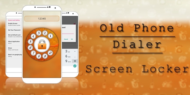 Old Dialor Lock Screen - Android App Template