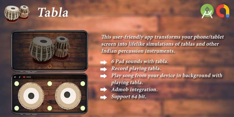 Tabla Android App Template