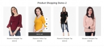 Bootstrap - Product Shopping Hover CSS Effect Screenshot 4