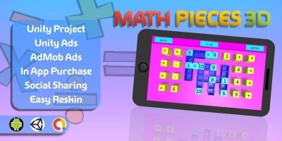 Math Pieces 3D - Complete Unity Project