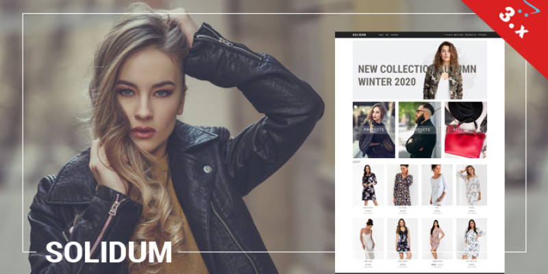 Solidum OpenCart 3 Responsive Theme