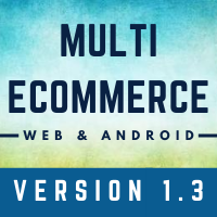 Multi Ecommerce - Web Application And Android App